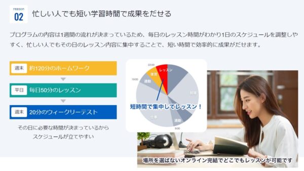 レアジョブスマートメソッドRのメリット3:オンライン完結の英語コーチング