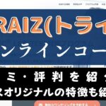 TORAIZ(トライズ)オンラインコースでも成果でる？通学と比較して検証