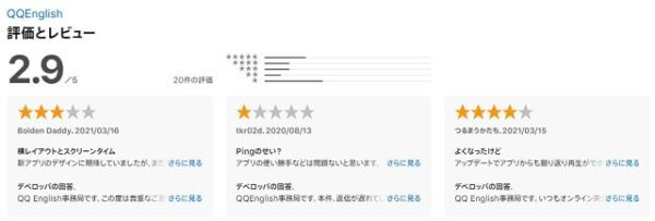 classroomのApplestoreの評価