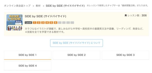 SIDE by SIDE【初級レベル】
