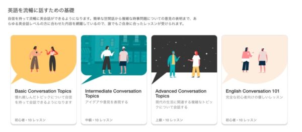 CAMBLY(キャンブリー)が提供する教材【基礎英語トレーニング編】