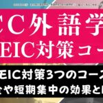 ECC外語学院TOEIC対策コースの評判は？短期集中コースの効果も紹介