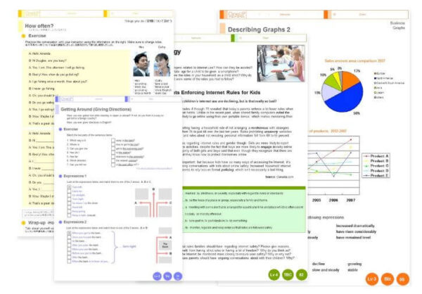 ワンナップ英会話のオリジナル教材