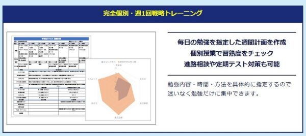 現役の東大・早大生を始めとする難関大学生による完全個別指導