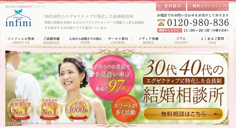結婚相談所インフィニ