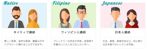 エイゴックスの講師